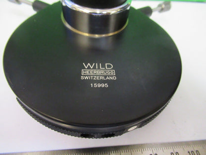 WILD HEERBRUGG M20 PHASE CONTRAST CONDENSER MICROSCOPE PART AS PICTURED #W5-B-18