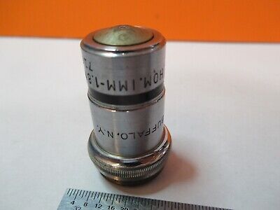 ANTIQUE OBJECTIVE SPENCER 95X OPTICS MIXROSCOPE PART AS PICTURED &7B-B-65