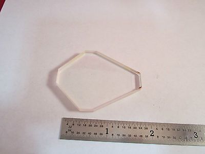 OPTICAL trapezoidal coated glass LASER OPTICS BIN#4B-8