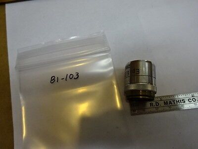 MICROSCOPE PART REICHERT AUSTRIA OBJECTIVE EPI 6.3X /210 OPTICS AS IS #81-103