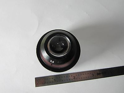 MICROSCOPE PART ZEISS CONDENSER  OPTICS AS IS [missing lever for IRIS BIN#C9-01