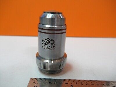 VINTAGE OBJECTIVE CBS 100X OPTICS MICROSCOPE PART AS PICTURED &7B-B-140