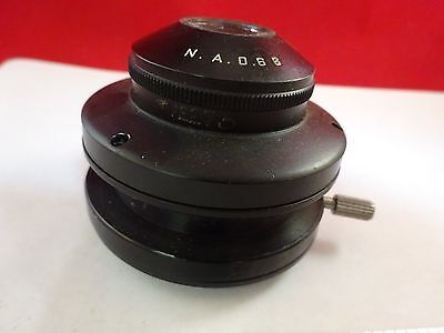 CONDENSER & IRIS MICROSCOPE PART OPTICS &C6-A-14