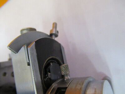 ANTIQUE BAUSCH LOMB POL TUBUS + SLIDES MICROSCOPE PART AS PICTURED &P5-A-69