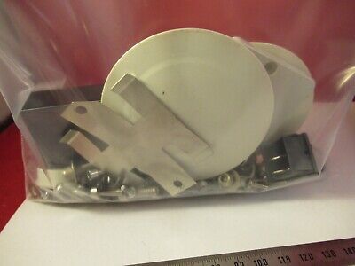 LEICA LEITZ DMRB LOT SCREWS CAPS ETC OPTICS MICROSCOPE PART AS PICTURED #10-A-92