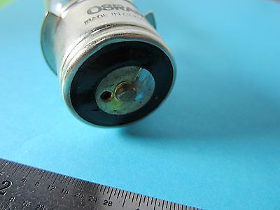 OPTICAL SPECTRAL LAMP OSRAM GERMANY RUBIDIUM Rb ELEMENT LASER OPTICS BIN#30