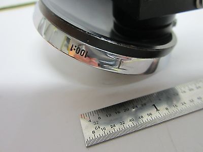 MICROSCOPE PART REICHERT AUSTRIA NOSEPIECE OPTICS AS IS BIN#M7-R-18