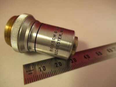 BAUSCH LOMB OBJECTIVE 20X 215mm OPTICS MICROSCOPE PART AS PICTURED &66-A-80