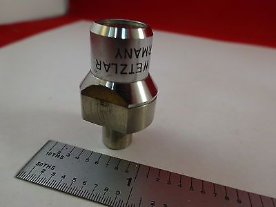 MICROSCOPE PART LEITZ GERMANY OBJECTIVE CUSTOM 10X UT OPTICS AS IS BIN#Q3-A-16