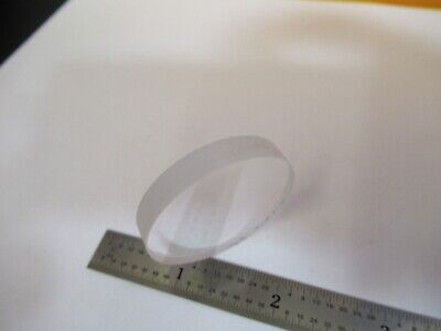 OPTICAL UV FUSED SILICA LENS COATED OPTICS AS IS #A3-B-27