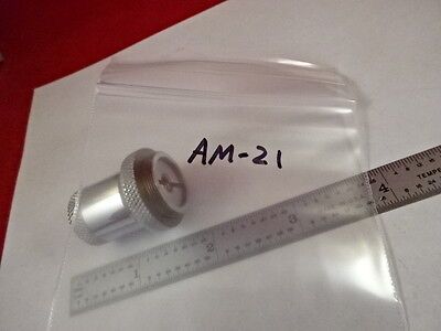 MICROSCOPE PART OBJECTIVE ATTACHMENT PROTRUDING NEEDLE AS IS #AM-21