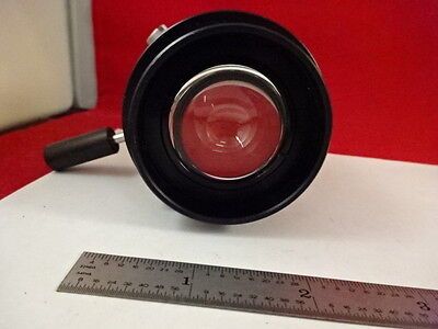 MICROSCOPE PART LENS FILTER ADAPTER ATTACHMENT UNKNOWN MAKER OPTICS AS IS #AM-23