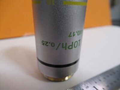 AMSCOPE PH 10X /160 OPTICS OBJECTIVE MICROSCOPE PART AS PICTURED &FT-1-A-52