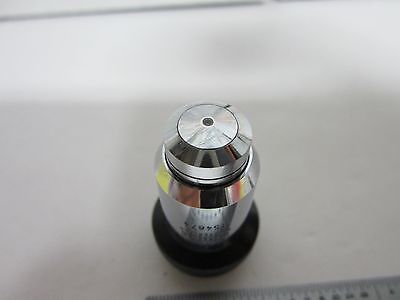 MICROSCOPE OBJECTIVE WILD HEERBRUGG SWISS HI 100X  OPTICS #N1-W-03