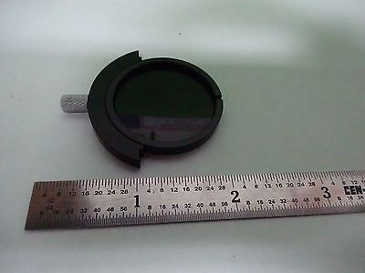 MICROSCOPE PART ND NEUTRAL DENSITY FILTER SLIDE OPTICS AS IS BIN#Y2-52