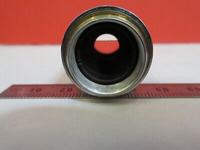 LEITZ WETZLAR OBJECTIVE 10X /160 LENS MICROSCOPE PART AS PICTURED &B2-A-27