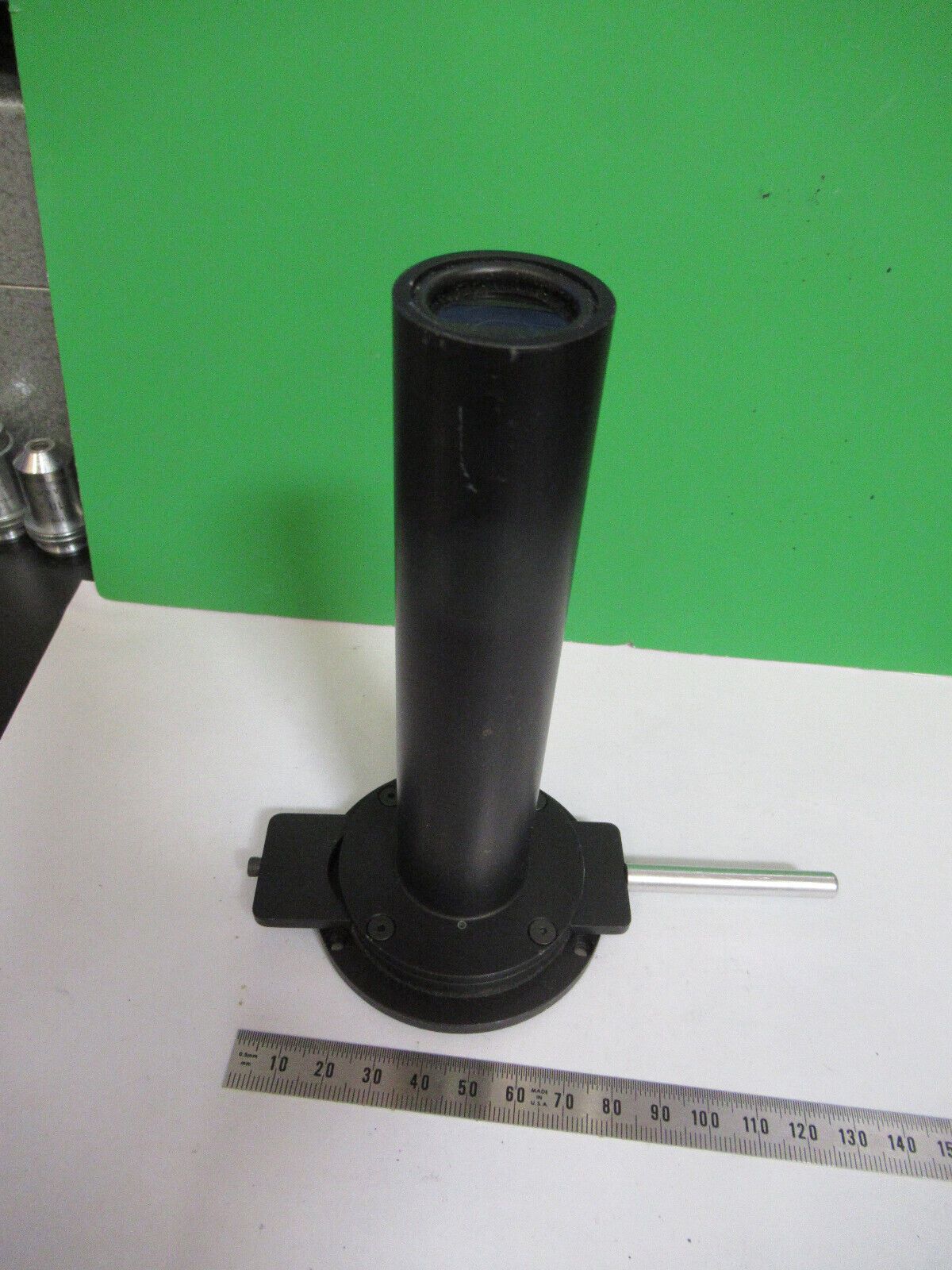 TUBUS + SHUTTER ACCESSORY MICROSCOPE PART as pictured Z8-A-56