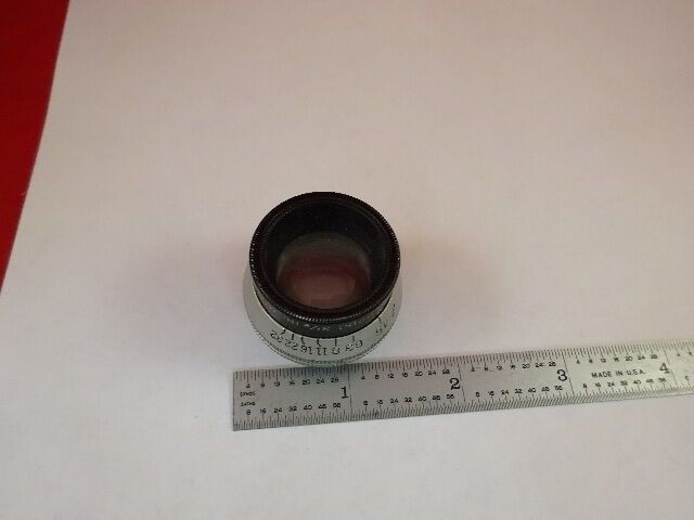 ANTIQUE OPTICAL LENS ANASTIGMAT ILEX PARAGON 3 1/2 INCHES OPTICS &33-A-83