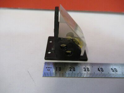 OPTICAL GLASS PRISM MICROSCOPE PART OPTICS AS PICTURED #82-A-15