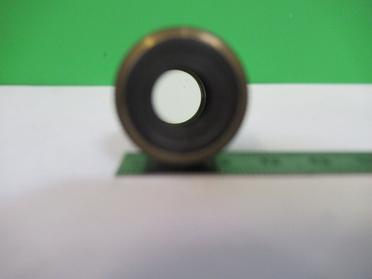 CARL ZEISS 2.5X /160 OBJECTIVE LENS OPTICS  MICROSCOPE PART AS PICTURED &Z7-A-56