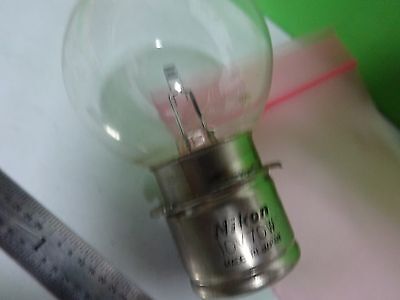 MICROSCOPE PART NIKON LAMP BULB 10V 70W JAPAN OPTICS AS IS  BIN#W3-21