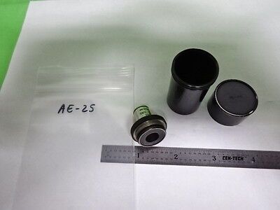 MICROSCOPE PART OBJECTIVE CARL ZEISS GERMANY HI 60X OPTICS AS IS #AE-25