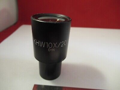 KHW 10X/20 DIN KYOWA TOKYO EYEPIECE MICROSCOPE PART OPTICS AS PICTURED &FT-6-49