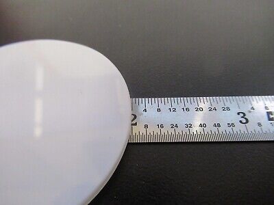 OPTICAL OPAL GLASS PLATE OPTICS AS PICTURED &Q1-A-85