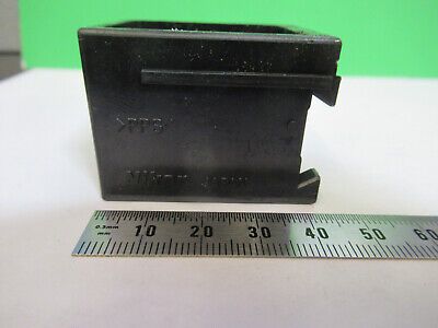 NIKON JAPAN PLASTIC HOLDER PPS CUBE FILTER  MICROSCOPE PART AS PICTURED &3-C-23