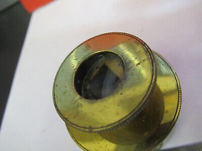 ANTIQUE WATSON UK ENGLAND POLARIZER 1860's MICROSCOPE PART AS PICTURED F6-B-10