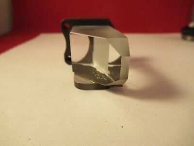 VICKERS ENGLAND MOUNTED GLASS PRISM optics MICROSCOPE PART AS PICTURED &FT-6-08