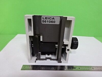 MICROSCOPE PART DMR DMRM LEICA GERMANY 561060 SUPPORT STAGE TABLE BIN#8M-D-01