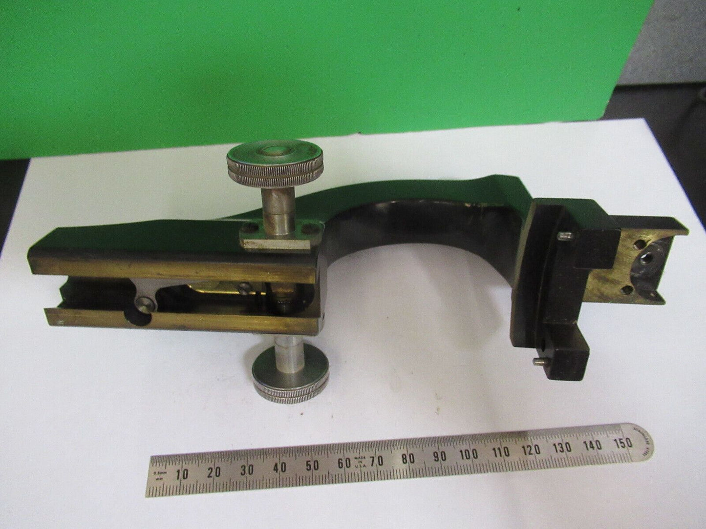 SEIBERT WETZLAR GERMANY BRASS LIMB MICROSCOPE PART AS PICTURED &Z9-A-180