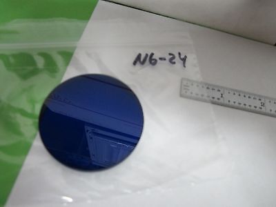 OPTICAL ROUND BLUE FILTER LASER OPTICS  BIN#N6-24