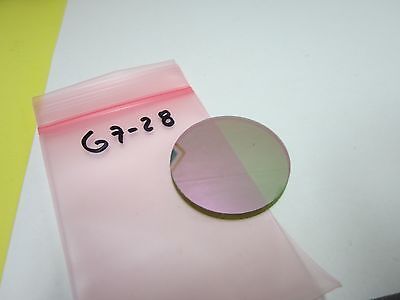 OPTICAL FILTER COMPOSITE LASER OPTICS AS IS BIN#G7-28