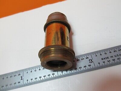 ANTIQUE LEITZ WETZLAR GERMANY objective "7" MICROSCOPE PART AS PICTURED &16-C-23