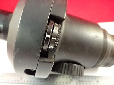 MICROSCOPE PART PHOTO EYEPIECE + SHUTTER OPTICS AS IS #D3-A-16