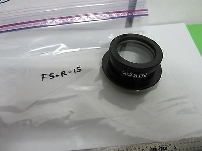 OPTICAL MICROSCOPE LENS DETECT NIKON JAPAN OPTICS BIN#F5-R-15