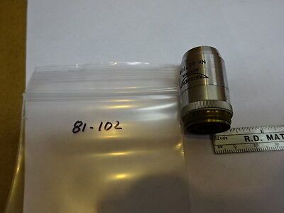 MICROSCOPE PART REICHERT AUSTRIA OBJECTIVE EPI 12.5X /210 OPTICS AS IS #81-102