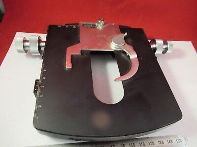 WILD M20 SWISS TAGE TABLE MICROMETER MICROSCOPE PART OPTICS AS PICTURED &FT-2-55