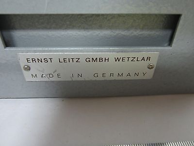 LEITZ WETZLAR GERMANY ORTHOLUX LAMP HOUSING MICROSCOPE OPTICS AS IS BIN#H1-03