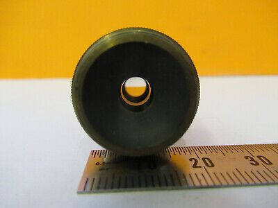 ANTIQUE SPENCER BUFFALO FLUORITE LENS 44X MICROSCOPE PART AS PICTURED P9-A-58