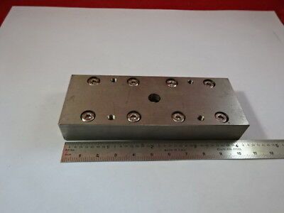 STEEL POSITIONING STAGE SLIDE BEARING for OPTICS FIXTURE #94-07