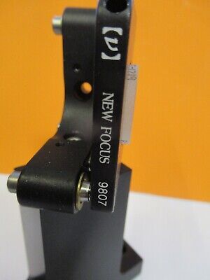 NEW FOCUS 9807 MOUNT DICHROIC FILTER LASER OPTICAL OPTICS AS PICTURED &50-A-15