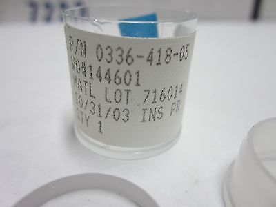 OPTICAL LENS 0336-418-05 LASER OPTICS BIN#Q9-14