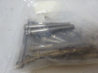 HIGH VACUUM KUST LESKER LOT SCREWS NUTS AS IS BIN#N8-H-12