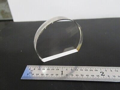 OPTICAL BK7 GLASS FLAT TRUNCATED ROUND BLANK OPTICS AS PICTURED &FT-1-A-77