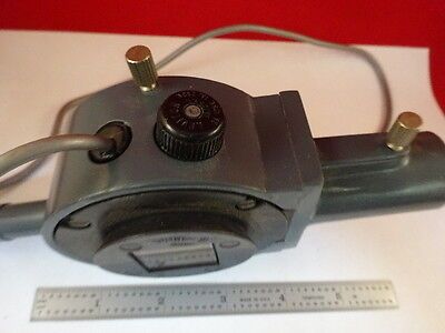 MICROSCOPE PART AO VERTICAL ILLUMINATOR + SPLITTER AMERICAN OPTICS B#AG-23