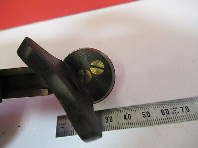 ANTIQUE BAUSCH LOMB RARE CONDENSER HOLDER MICROSCOPE PART AS PICTURED #vB7-A-22