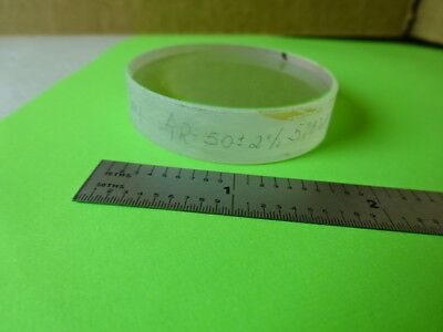 OPTICAL COATED FLAT GLASS LENS PART OPTICS #84-A-02